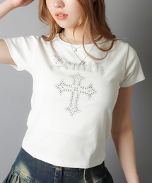 SPINNS | 大人気デザインが半袖になって再登場！半袖カットソー/ピタTシャツ/ストーンクロス(Tシャツ/カットソー)