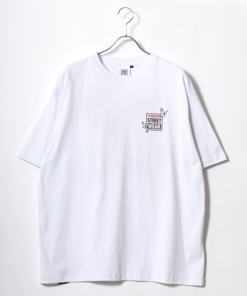 VISION STREET WEAR(ヴィジョンストリートウェア)の「VISION STREET WEAR/ビジョンストリートウェア オーバーサイズ イラスト フォト ワンポイントロゴ バックプリント 半袖Tシャツ レディース メンズ(Tシャツ/カットソー・メンズ・ブラック/ホワイト/ホワイト系その他/ブラック系その他/ホワイト系その他2/ホワイト系その他3/ホワイト系その他4/ホワイト系その他5/ホワイト系その他6/ブラック系その他2/ブラック系その他3/ブラック系その他4/ブラック系その他5/ブラック系その他6・M/L/LL)」の20枚目の写真
