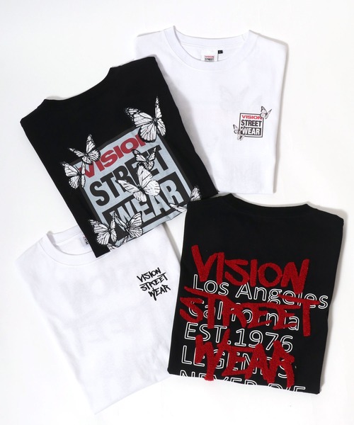 VISION STREET WEAR(ヴィジョンストリートウェア)の「VISION STREET WEAR/ビジョンストリートウェア オーバーサイズ イラスト フォト ワンポイントロゴ バックプリント 半袖Tシャツ レディース メンズ(Tシャツ/カットソー・メンズ・ブラック/ホワイト/ホワイト系その他/ブラック系その他/ホワイト系その他2/ホワイト系その他3/ホワイト系その他4/ホワイト系その他5/ホワイト系その他6/ブラック系その他2/ブラック系その他3/ブラック系その他4/ブラック系その他5/ブラック系その他6・M/L/LL)」の21枚目の写真