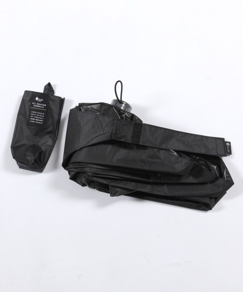 GLOBAL WORK(グローバルワーク)の「晴雨兼用/ALL WEATHER UMBRELLA/459433(折りたたみ傘・レディース・オフホワイト/シルバー/ブラック・FREE)」の8枚目の写真