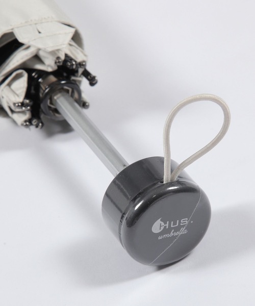 GLOBAL WORK(グローバルワーク)の「晴雨兼用/ALL WEATHER UMBRELLA/459433(折りたたみ傘・レディース・オフホワイト/シルバー/ブラック・FREE)」の12枚目の写真