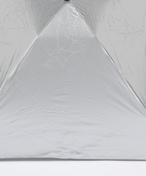 GLOBAL WORK(グローバルワーク)の「晴雨兼用/ALL WEATHER UMBRELLA/459433(折りたたみ傘・レディース・オフホワイト/シルバー/ブラック・FREE)」の15枚目の写真