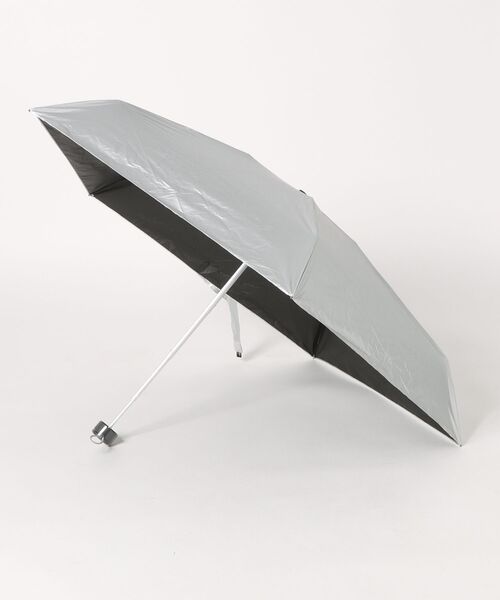 GLOBAL WORK(グローバルワーク)の「晴雨兼用/ALL WEATHER UMBRELLA/459433(折りたたみ傘・レディース・オフホワイト/シルバー/ブラック・FREE)」の6枚目の写真