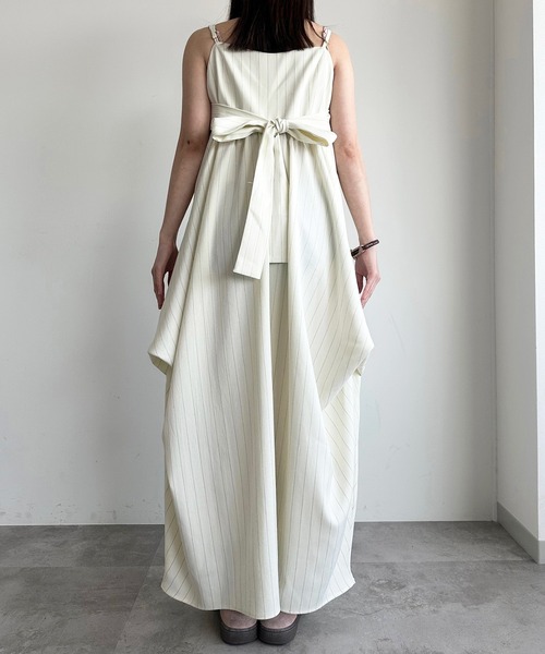 loin nuit（ロワンニュイ）の「random pick cami onepiece / ランダムピックキャミワンピース（ワンピース・レディース・アイボリー/グレー/ベージュ・FREE）」の19枚目の写真