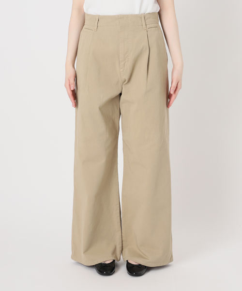 IENA（イエナ）の「オーガニックコットン チノパンツ（チノパンツ・レディース・ブラック/ベージュ・38/36/34）」の17枚目の写真