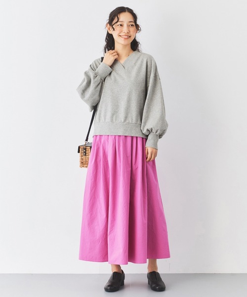 and myera(アンド マイラ)の「and myera ピンク色スカート(スカート・レディース・ピンク・L/M/S/LL)」の7枚目の写真