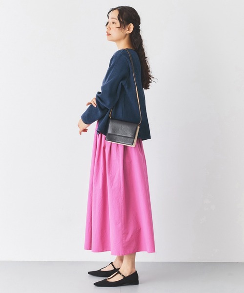 and myera(アンド マイラ)の「and myera ピンク色スカート(スカート・レディース・ピンク・L/M/S/LL)」の11枚目の写真