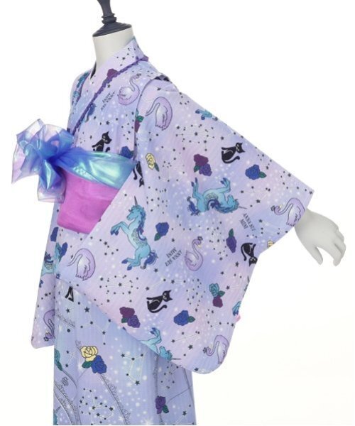 セール】【接触冷感】星座柄浴衣（浴衣）｜ANNA SUI mini