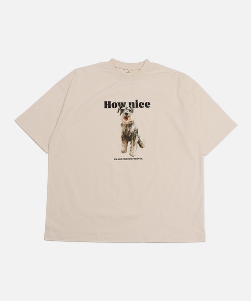 JAM & LINK(ジャムアンドリンク)の「綿100% ビッグシルエット プリント半袖Tシャツ(Tシャツ/カットソー・メンズ・A/B/C/D/E/F・M/L)」の7枚目の写真