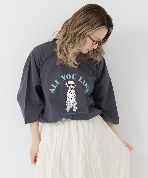 JAM & LINK(ジャムアンドリンク)の「綿100% ビッグシルエット プリント半袖Tシャツ(Tシャツ/カットソー・メンズ・A/B/C/D/E/F・M/L)」の19枚目の写真