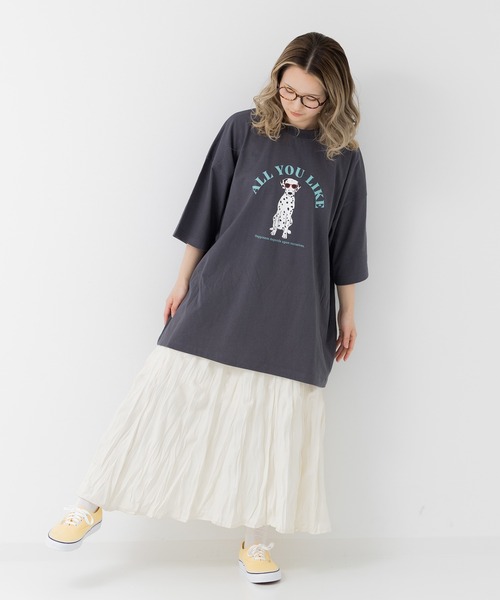 JAM & LINK(ジャムアンドリンク)の「綿100% ビッグシルエット プリント半袖Tシャツ(Tシャツ/カットソー・メンズ・A/B/C/D/E/F・M/L)」の18枚目の写真