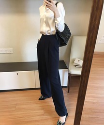 blackdia ocean ベーシックサテンシャツ