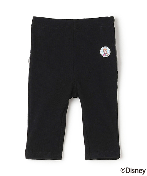 petit main（プティマイン）の「【Disney】バックフリル7分丈レギンス（レギンス/スパッツ・キッズ・ラベンダー/サックスブルー/ブラック/ホワイト系/エメラルド・90cm/80ｃｍ/100cm/110cm/130cm/120cm）」の20枚目の写真