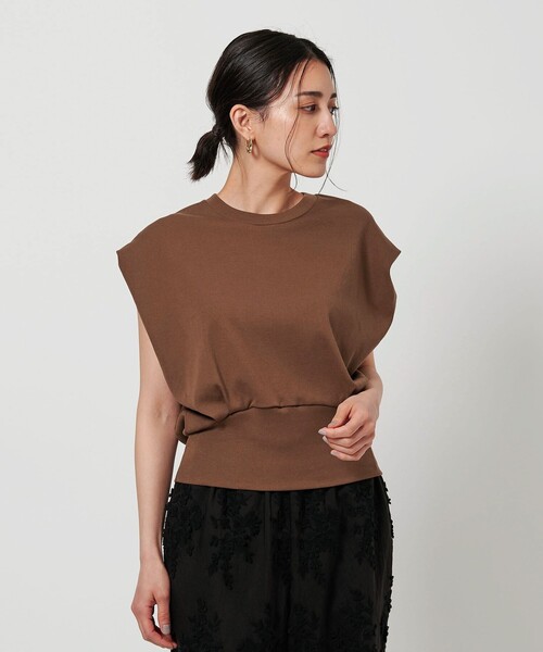 tシャツ コットンフライス ショルダータック プルオーバー レディース コットンフライス ショルダータック プルオーバー