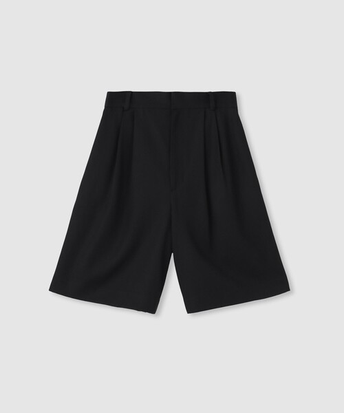 LOULOU WILLOUGHBY（ルルウィルビー）の「【LOULOU WILLOUGHBY】シックチノハーフパンツ（その他パンツ・レディース・ブラック/アイボリー・1/2）」の6枚目の写真