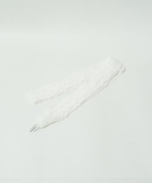 WEGO（ウィゴー）の「WEGO/レースシューレース（シューズアクセサリー・レディース・ホワイト/グレー/ブラック・FREE）」の10枚目の写真