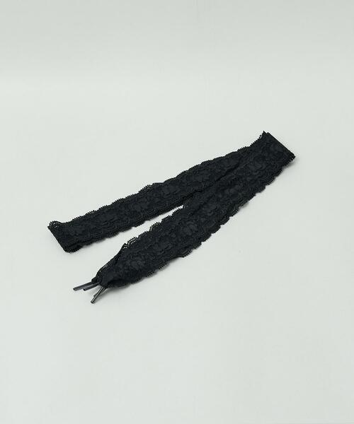 WEGO（ウィゴー）の「WEGO/レースシューレース（シューズアクセサリー・レディース・ホワイト/グレー/ブラック・FREE）」の6枚目の写真