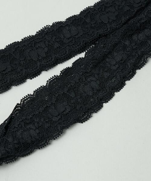 WEGO（ウィゴー）の「WEGO/レースシューレース（シューズアクセサリー・レディース・ホワイト/グレー/ブラック・FREE）」の5枚目の写真