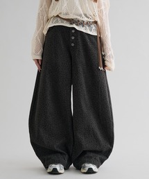 epnok(GvmbN)́yEPNKzButton fly wide denim pants / {^tCChfjpc(fjpc)