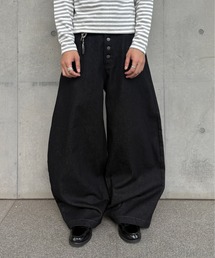 EPNK(C[s[GkP[)́yEPNKzButton fly wide denim pants / {^tCChfjpc(fjpc)
