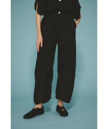 ヘリンドットサイ　ブラックスウェットパンツ HeRIN.CYE｜ヘリンドットサイのスウェットパンツ（ブラック/黒色