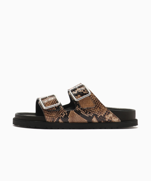 BIRKENSTOCK(ビルケンシュトック)の「BIRKENSTOCK / ビルケンシュトック 1774 Arizona Snake Leather(サンダル・メンズ・ベージュ・40/39)」の1枚目の写真