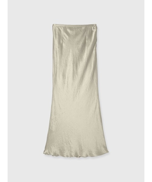 EIMY ISTOIRE(エイミーイストワール)の「サテンマーメイドスカート(スカート・レディース・サックスブルー/アイボリー/グレイッシュベージュ/モカ・S/M)」の1枚目の写真