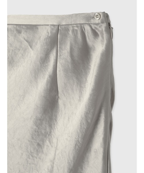 EIMY ISTOIRE(エイミーイストワール)の「サテンマーメイドスカート(スカート・レディース・サックスブルー/アイボリー/グレイッシュベージュ/モカ・S/M)」の15枚目の写真