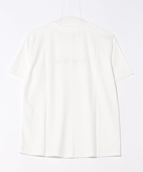 aimoha(アイモハ)の「マルチカラーリボン刺繍Tシャツ (SS)(Tシャツ/カットソー・レディース・ブルー/ピンク/ホワイト/ライトグレー/イエロー・FREE)」の6枚目の写真