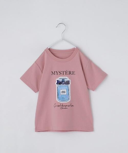 セール】【110－150】色が変わる！スパンコール半袖Tシャツ/洗える（T