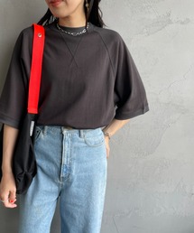 THE SHINZONE | [THE SHINZONE/ザ シンゾーン] シアー ハーフスリーブ スウェットシャツ(Tシャツ/カットソー)