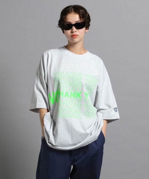 メッセージプリントカットソー セール】メッセージプリントTシャツ（Tシャツ/カットソー
