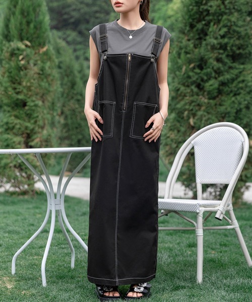 DAY CLOSET（デイ クローゼット）の「レディース 接触冷感でひんやり。フレンチスリーブTシャツ（Tシャツ/カットソー・レディース・ホワイト/ブラック/グレー・M/L）」の22枚目の写真