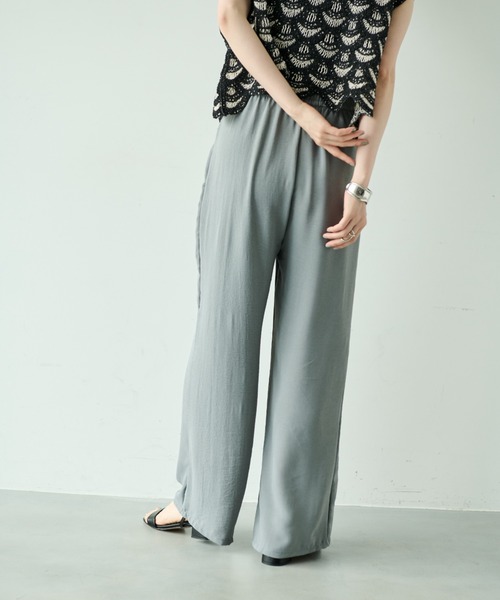 Shelly island（シェリーアイランド）の「上品見えイージーパンツ（その他パンツ・レディース・イエロー/ブラック/グレー/ベージュ・FREE）」の18枚目の写真