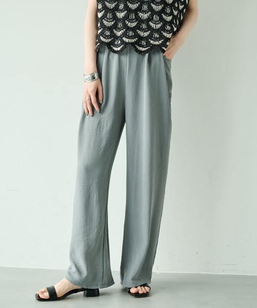 Shelly island（シェリーアイランド）の「上品見えイージーパンツ（その他パンツ・レディース・イエロー/ブラック/グレー/ベージュ・FREE）」の15枚目の写真