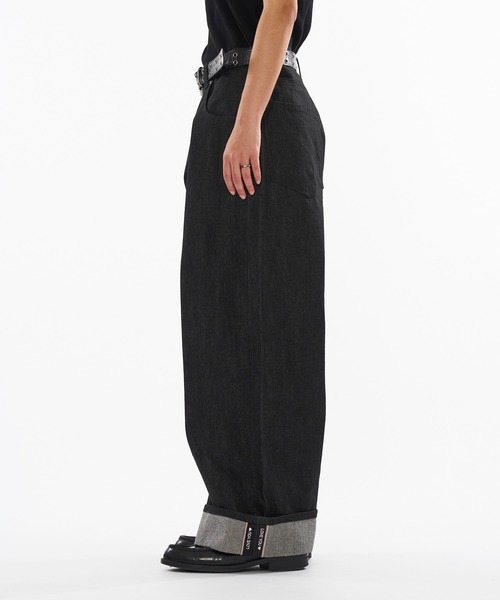 BERVET リジットデニム 黒 リーバイス 黒 ブラック ジーパン ジーンズ │ヴィテージ古着屋Feeet