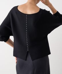 BEARDSLEY | 後ろパールニット(ニット/セーター)