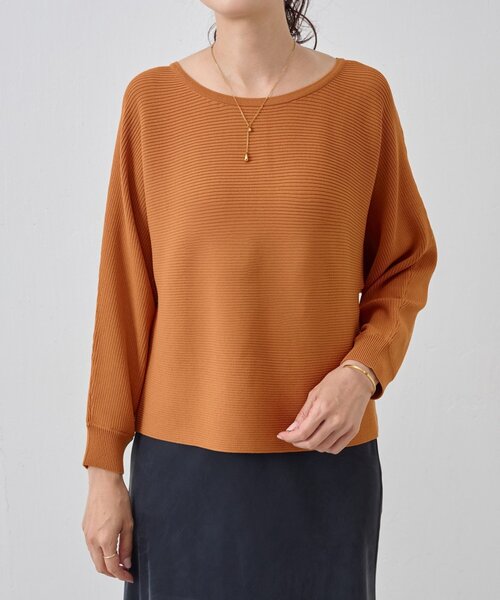 新品タグ付き　ビアズリー BEARDSLEY 後ろパールニット　黒　セーター 後ろパールニット（ニット/セーター）｜BEARDSLEY（ビアズリー）の