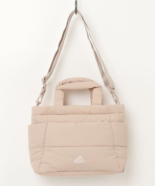adidas（アディダス）の「キルティング ショルダー ラウンドバッグ 