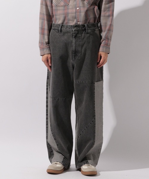 セール】パッチワークデニムパンツ【niko and JEANS 2025AW