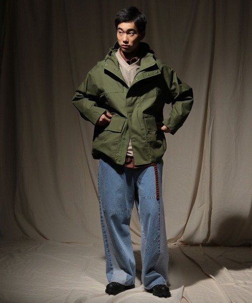 セール】パッチワークデニムパンツ【niko and JEANS 2025AW