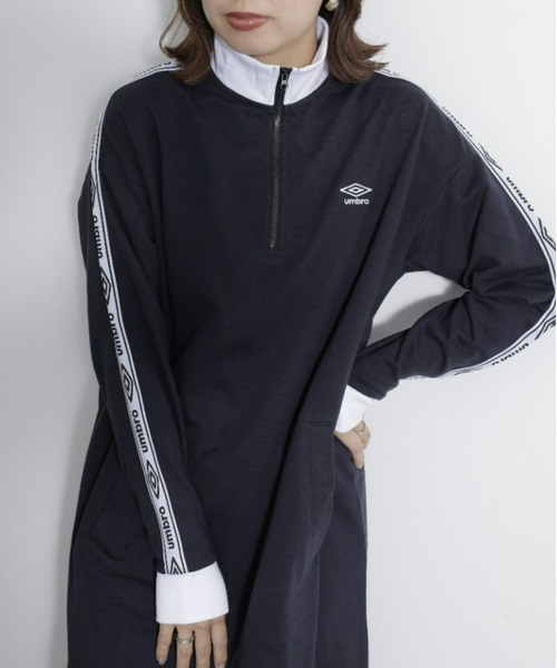 UMBRO(アンブロ)の「UMBRO ジッパーワンピース (umbro/アンブロ/UV/UNDOVEオリジナル/UNDOVE限定/ジップアップ/配色/限定販売)(ワンピース・レディース・ブラック/グレー系その他・MEDIUM/LARGE/X-LARGE/SMALL)」の20枚目の写真