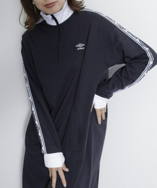 UMBRO(アンブロ)の「UMBRO ジッパーワンピース (umbro/アンブロ/UV/UNDOVEオリジナル/UNDOVE限定/ジップアップ/配色/限定販売)(ワンピース・レディース・ブラック/グレー系その他・MEDIUM/LARGE/X-LARGE/SMALL)」の21枚目の写真