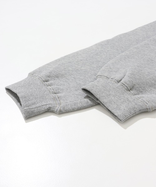 KRIFF MAYER（クリフメイヤー）の「サガラ刺繍裏起毛クルー(ロゴ)（スウェット・メンズ・ナチュラル/グレー/ブラウン/レッド/グリーン/カラフル/チャコール/パープル・MEDIUM/X-LARGE/LARGE）」の21枚目の写真