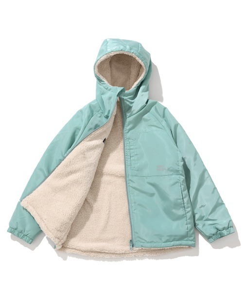 KRIFF MAYER Kid's Collection(クリフメイヤーキッズコレクション)の「ひっくりフードジャケット(その他アウター・キッズ・ベージュ/ネイビー/レッド/サックスブルー・120/130/140/150/160/170)」の3枚目の写真