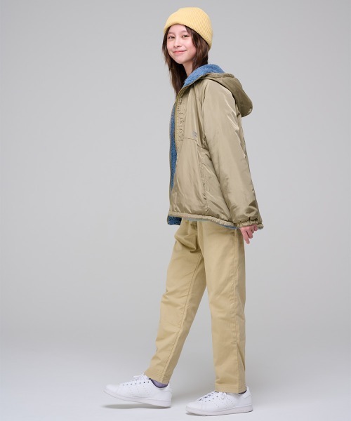 KRIFF MAYER Kid's Collection(クリフメイヤーキッズコレクション)の「ひっくりフードジャケット(その他アウター・キッズ・ベージュ/ネイビー/レッド/サックスブルー・120/130/140/150/160/170)」の7枚目の写真