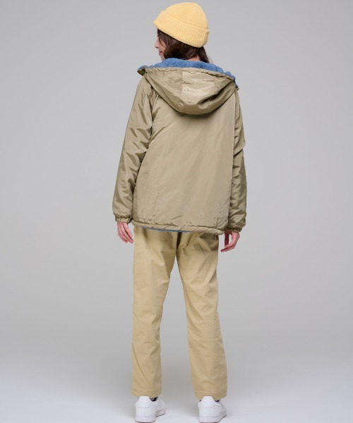 KRIFF MAYER Kid's Collection(クリフメイヤーキッズコレクション)の「ひっくりフードジャケット(その他アウター・キッズ・ベージュ/ネイビー/レッド/サックスブルー・120/130/140/150/160/170)」の8枚目の写真