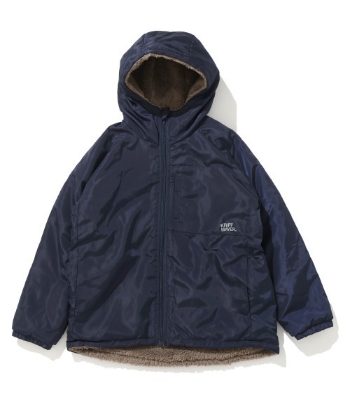 KRIFF MAYER Kid's Collection(クリフメイヤーキッズコレクション)の「ひっくりフードジャケット(その他アウター・キッズ・ベージュ/ネイビー/レッド/サックスブルー・120/130/140/150/160/170)」の19枚目の写真