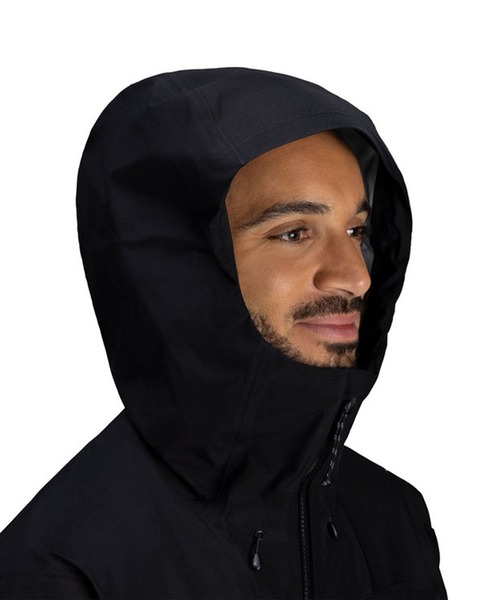 Mammut(マムート)の「アルパイン ガイド ハードシェル フーデッド ジャケット アジアンフィット / Alpine Guide HS Hooded Jacket AF Men(ブルゾン・メンズ・ブラック/カーキ・LARGE/MEDIUM/X-LARGE)」の10枚目の写真