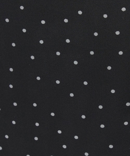 ROYAL PARTY（ロイヤルパーティー）の「チュールレイヤードドットタイトスカート（スカート・レディース・オフホワイト/ブラック・FREE）」の10枚目の写真